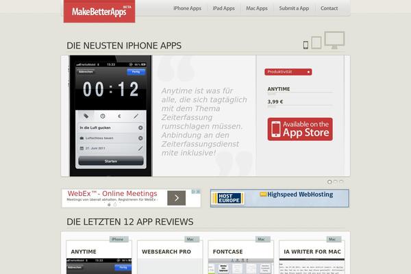 makebetterapps.com site used Makebetterapps