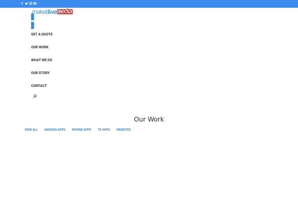Site using Dt-the7-core plugin