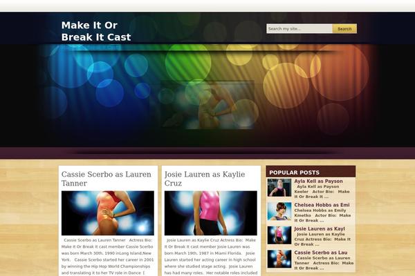 makeitorbreakitcast.com site used Selene