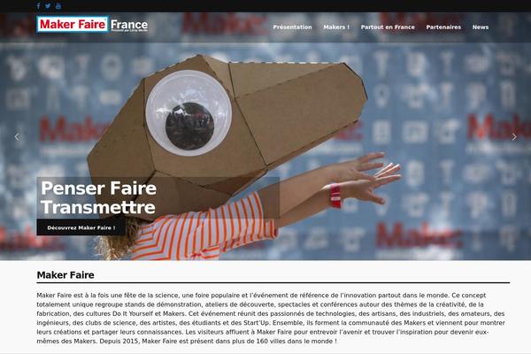 makerfaire.fr site used Vibe_mt