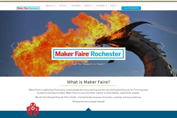 makerfairerochester.com site used Minimakerfaire