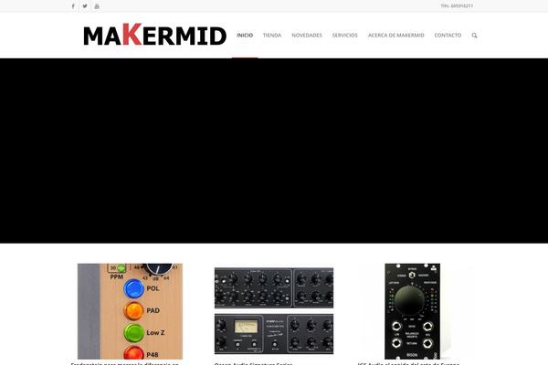 Enfold theme site design template sample