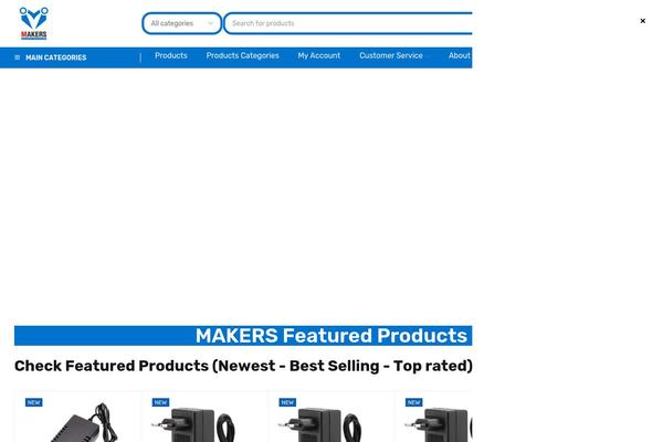 makerselectronics.com site used Gostore-child