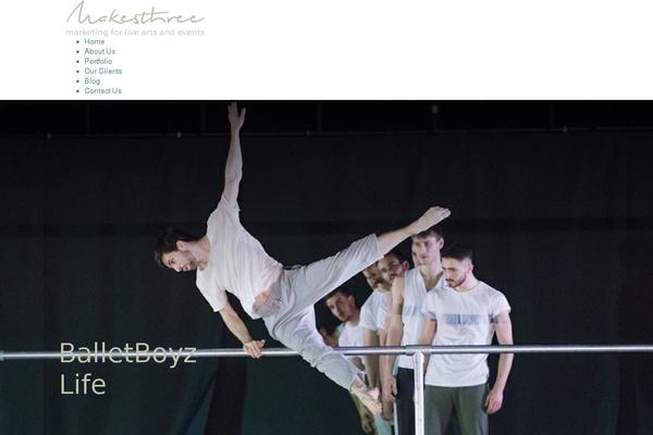 Kalium theme site design template sample