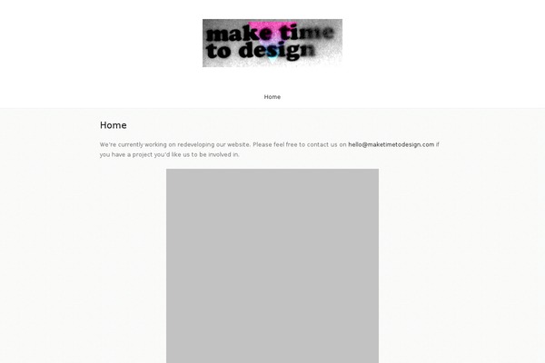 maketimetodesign.com site used Unfold