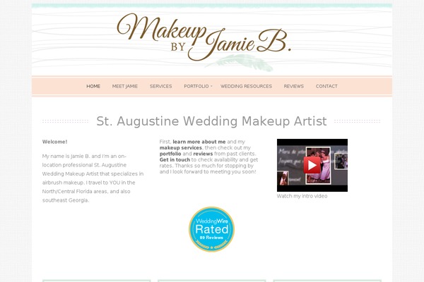 Geraldine theme site design template sample