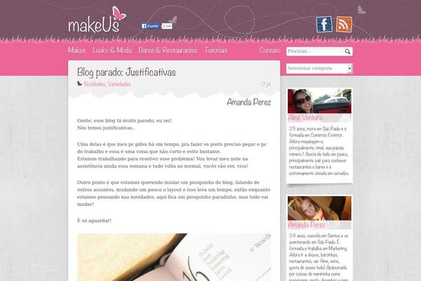 makeus.com.br site used Makeus