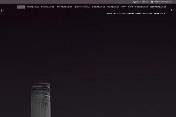 The7 theme site design template sample