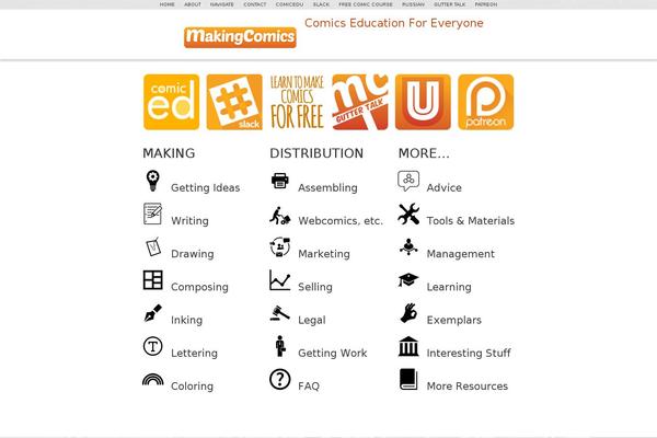 makingcomics.com site used Mcdc