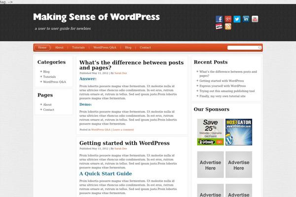 makingsenseofwordpress.com site used Making_sense_of_wpress