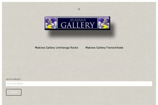 makiwagalleries.com site used Centreal-master