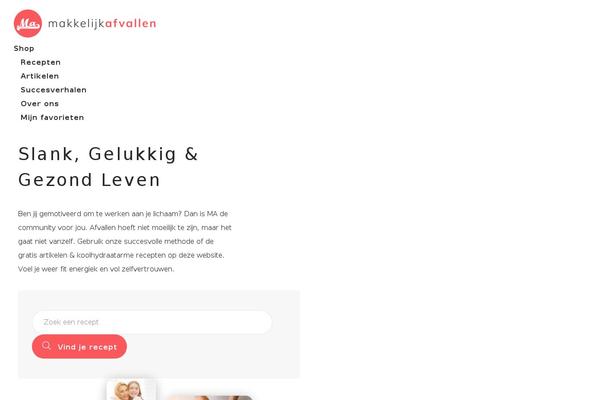 makkelijkafvallen.nl site used Makkelijkafvallen
