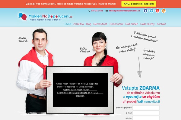 maklerinadoporuceni.cz site used Maklerinadoporuceni