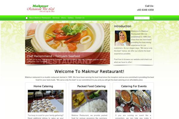 makmurrestaurant.com site used Offlinebiz