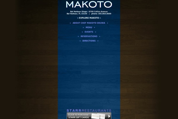 makotorestaurant.me site used Makoto-v2