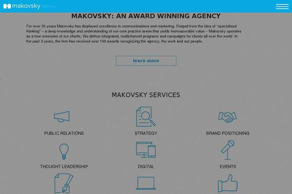 makovsky.com site used Makovsky