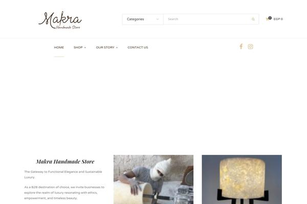 makrashop.com site used Handmade-child