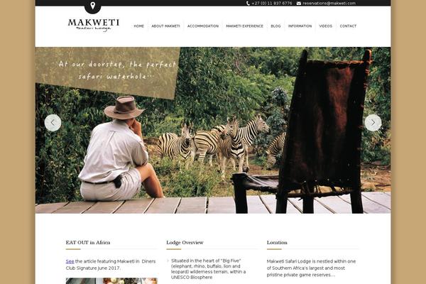 makweti.com site used Soho Hotel