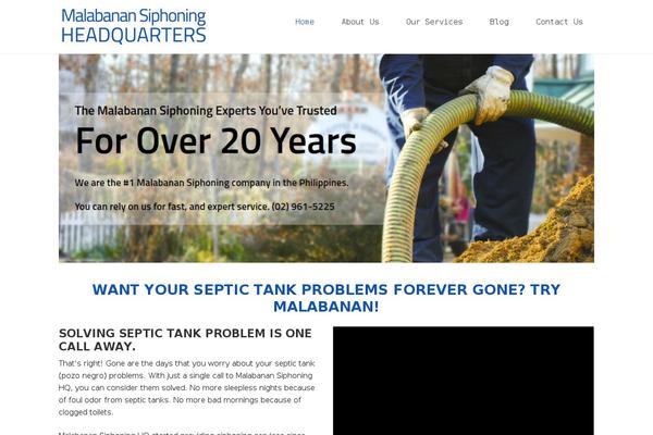 Enterprise Pro theme site design template sample