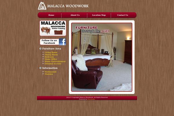 malaccawoodwork.com site used Woodwork
