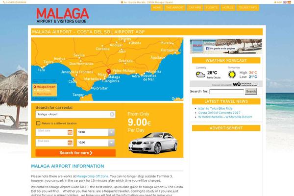 malagaairport.eu site used Airportguidesbs