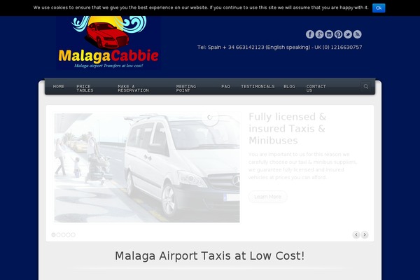 malagacabbie.com site used Malagacabbie