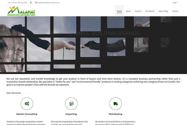 Highend theme site design template sample