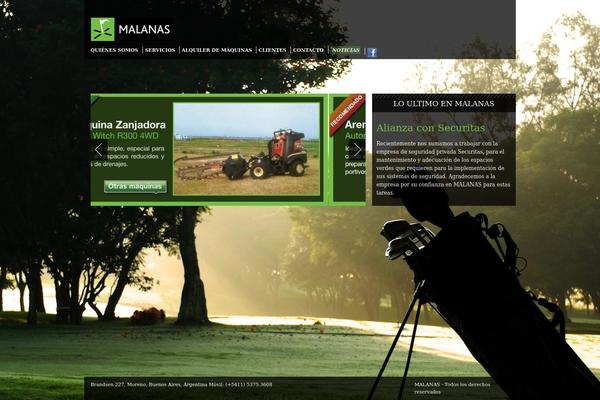 malanas.com site used Malanas