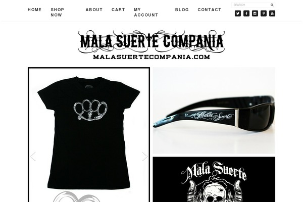 malasuertecompania.com site used Ecommerceres