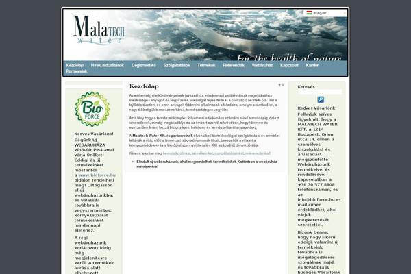 malatechwater.com site used Mandigo