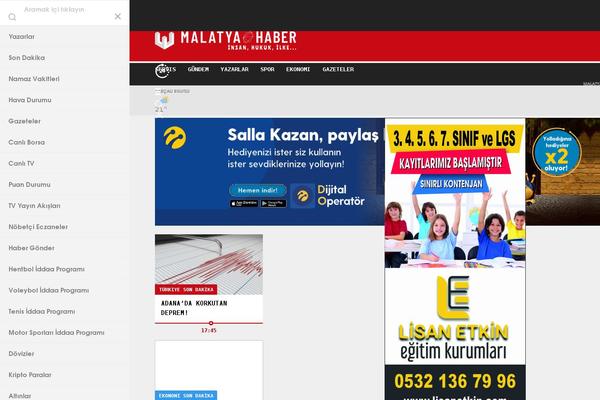 malatyahaber.com.tr site used Birhaber