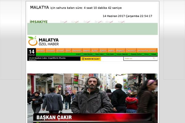 malatyaozelhaber.com site used Yenisafak