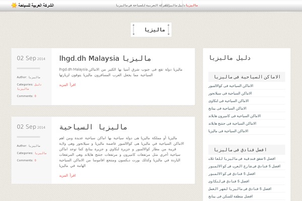 malaysia7.com site used Thevacationrental
