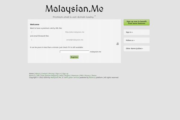 malaysian.me site used Brieflyrootpro