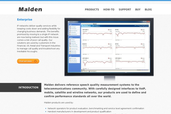 malden.co.uk site used Electricstudio