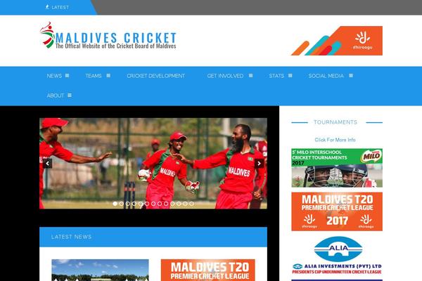 maldivescricket.org site used Sundak