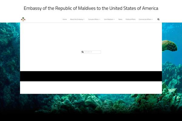 maldivesembassy.us site used DMS
