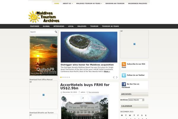 maldivestourismarchives.com site used Dimes