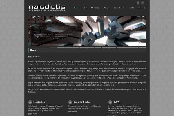 maledictis.com site used Goodspace
