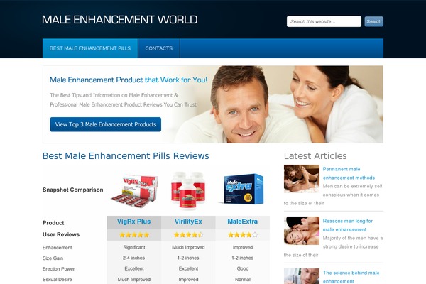 maleenhancementworld.org site used Maleenhance