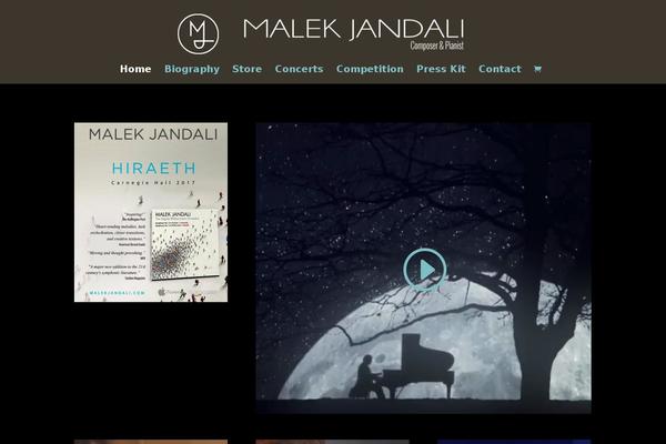 malekjandali.com site used Malek-jandali
