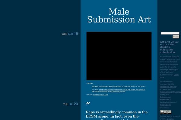 malesubmissionart.com site used Kot-theme