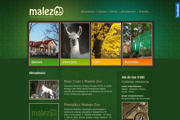 malezoo.net site used Basicframework