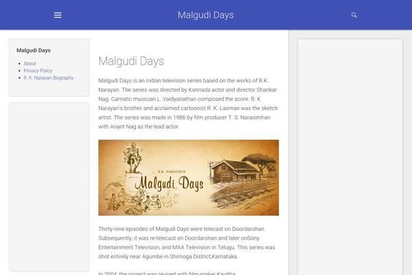 malgudidays.net site used Intemporel