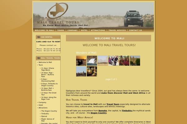 mali-travel-tours.com site used Mtt_theme_3