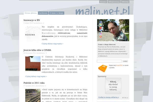 malin.net.pl site used Malin