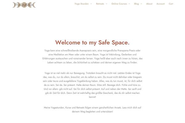 Yoku theme site design template sample