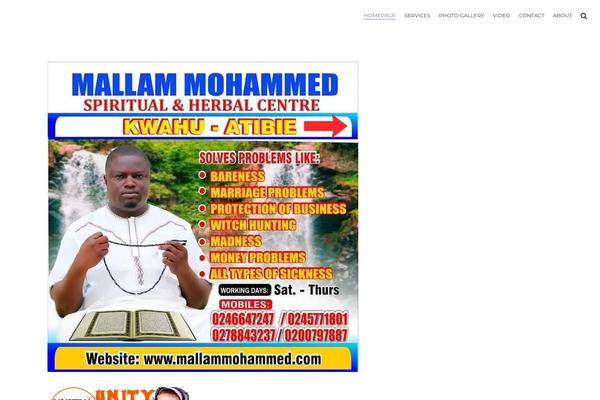 mallammohammed.com site used Johnblack
