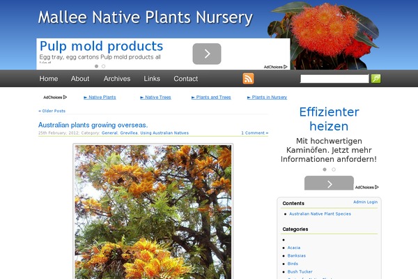 malleenativeplants.com.au site used Hg-wp-theme-family