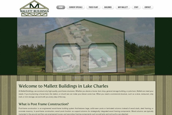 mallett theme websites examples